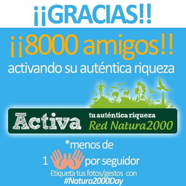 Twitter : @ActivaRedNatura (ActivaNatura2000)