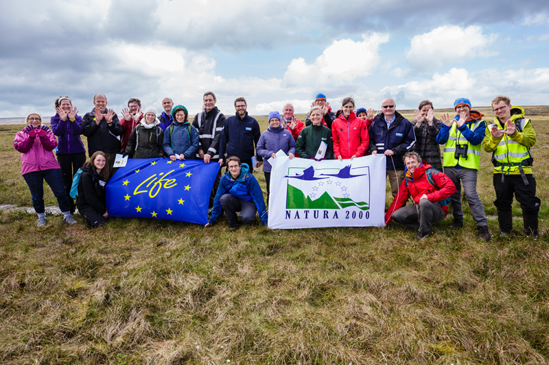 Launch of MoorLIFE 2020 project – protecting active blanket bog in the Peak District and South Pennines